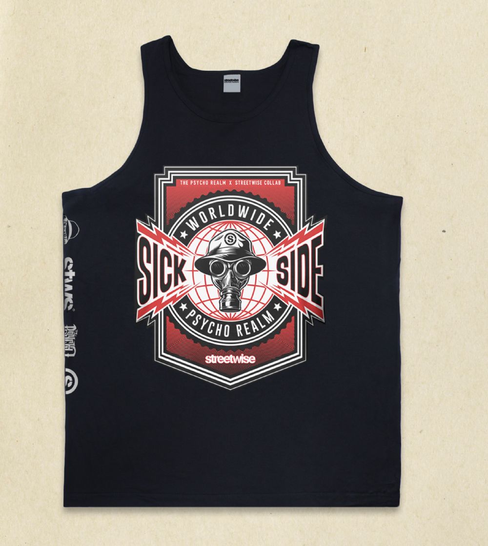 Propaganda (black ) tanktop